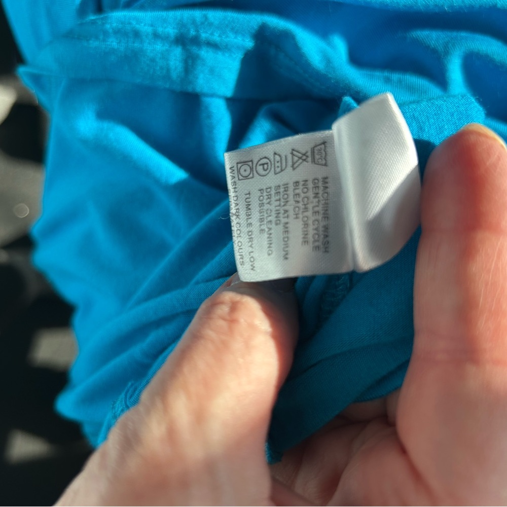 Women's Blue Nursing Top - Picture 6 of 6